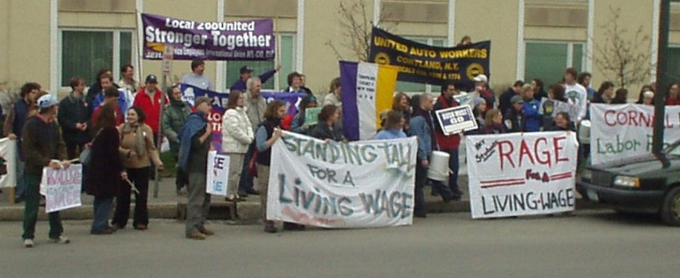 Several years ago in front of Hotel Ithaca (formerly Holiday Inn).
