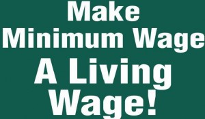 Living Wage Yardsign