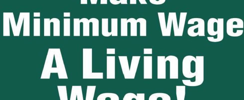 Living Wage Yardsign