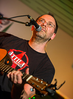 David Rovics in Concert Shot