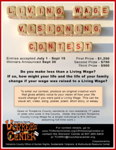TCWC Living Wage Contest